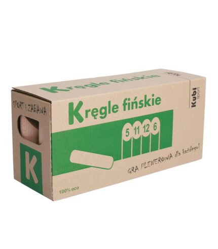 Kręgle fińskie w kartoniku