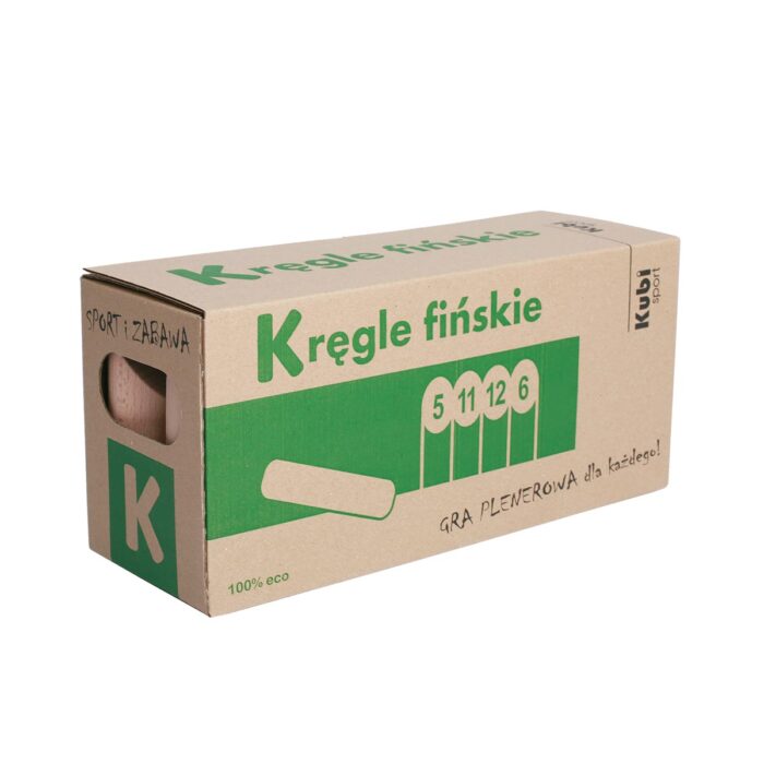 Kręgle fińskie w kartoniku